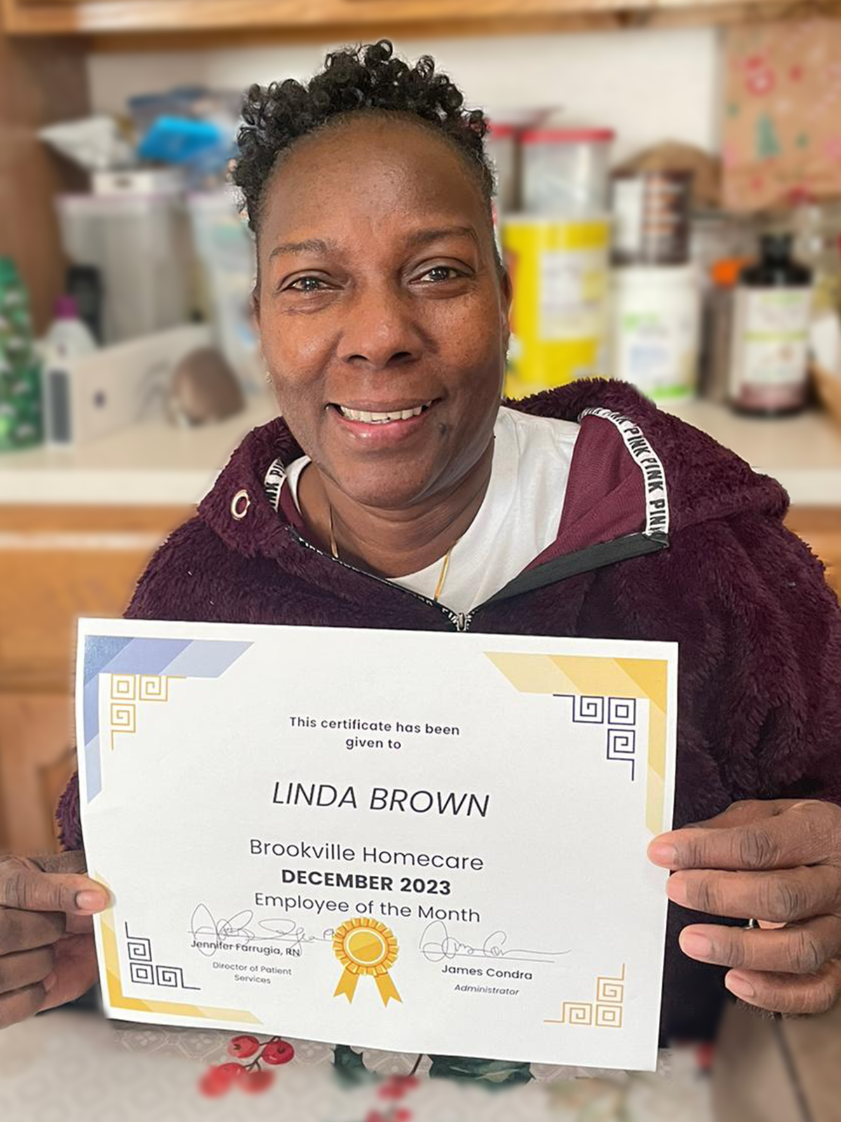 December 2023 Employee of the Month: LINDA BROWN