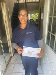 April's Employee of the Month - Arlene Dixon