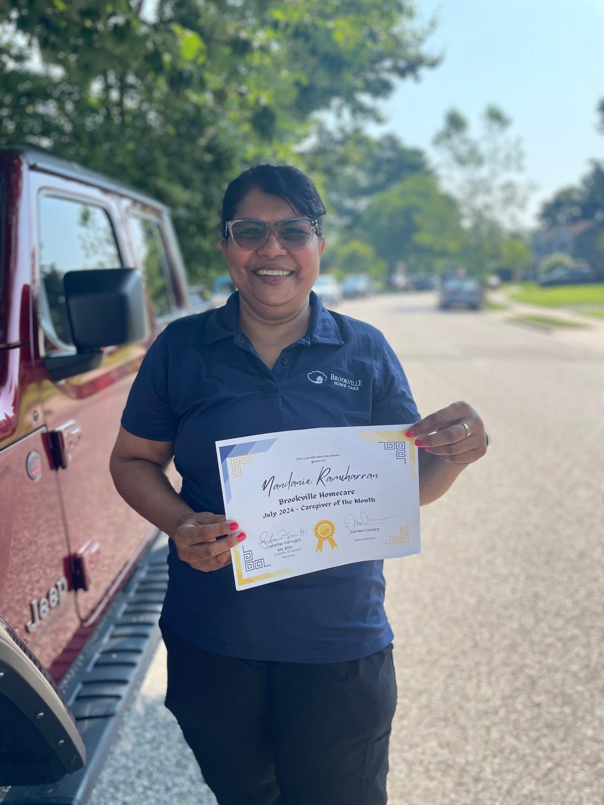 Nandanie Ramcharran - July 2024 Employee of the Month