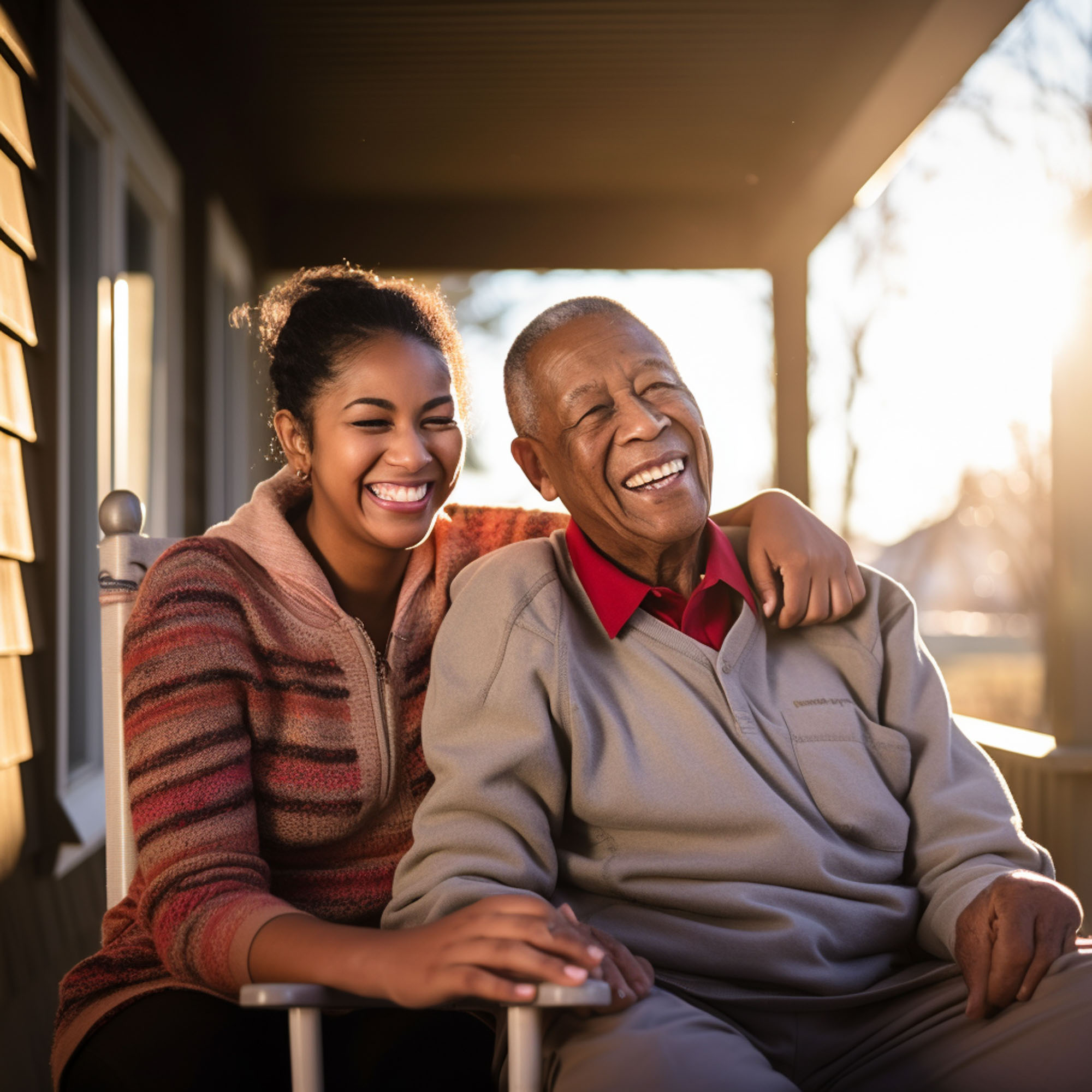 Senior home care helps seniors with quality care for a positive state of mind and attitude.