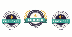Proud to be a 2025 Best of Home Care award winner!
