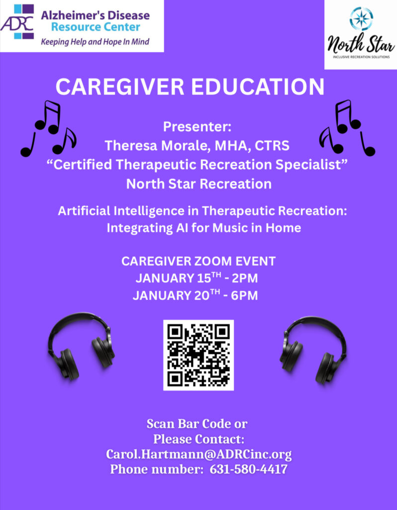 Caregiver Education: Music and AI for Meaningful Moments