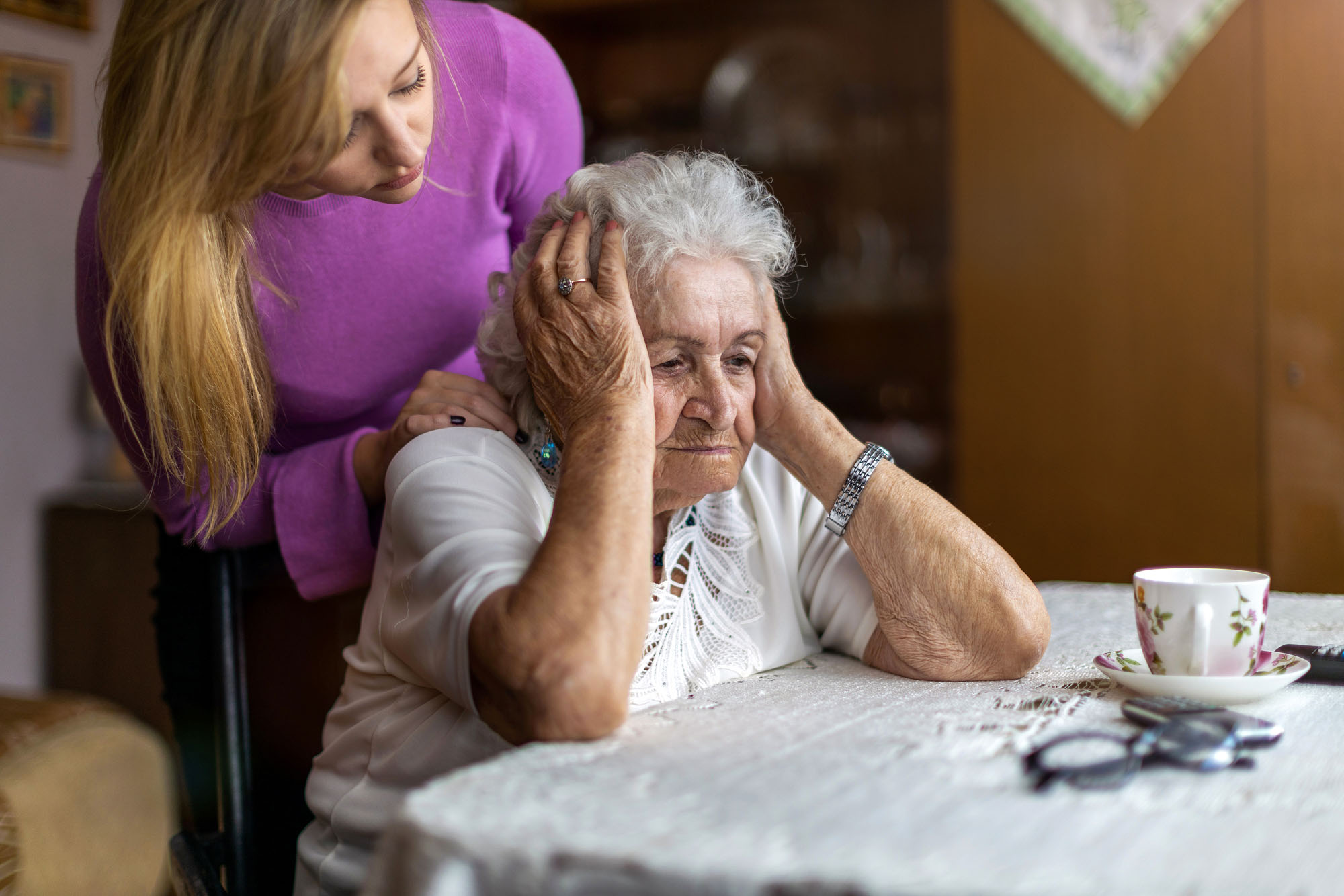 Senior home care supports calm conversations and stronger family connections