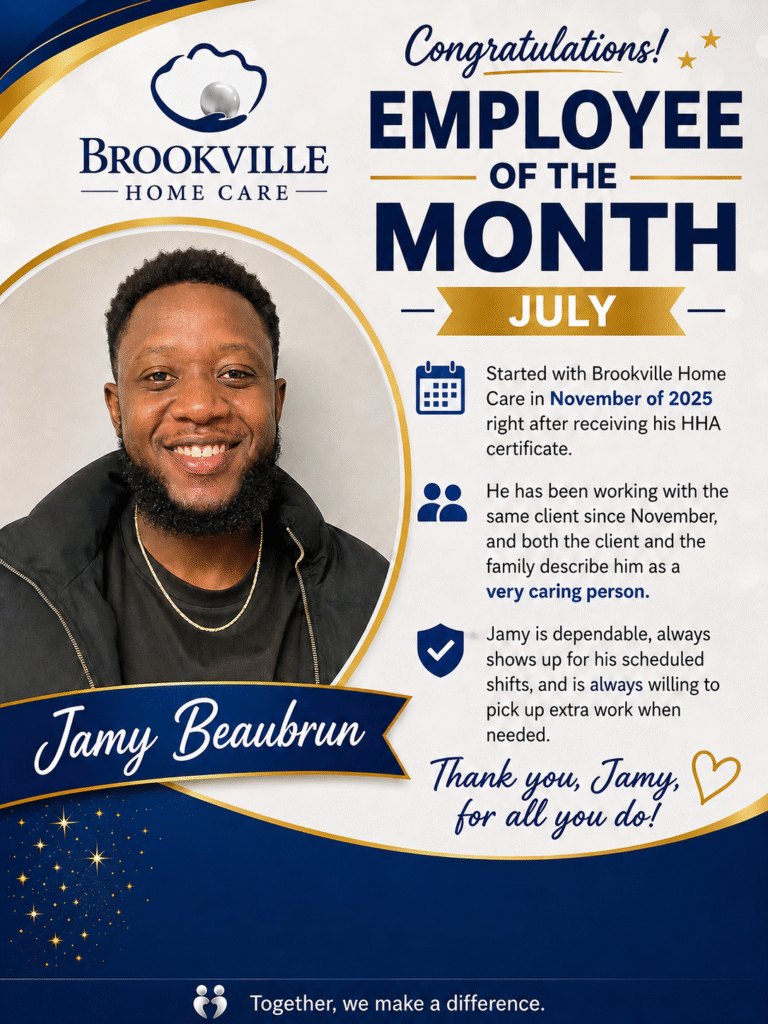 Celebrating July Employee of the Month, Jamy Beaubrun