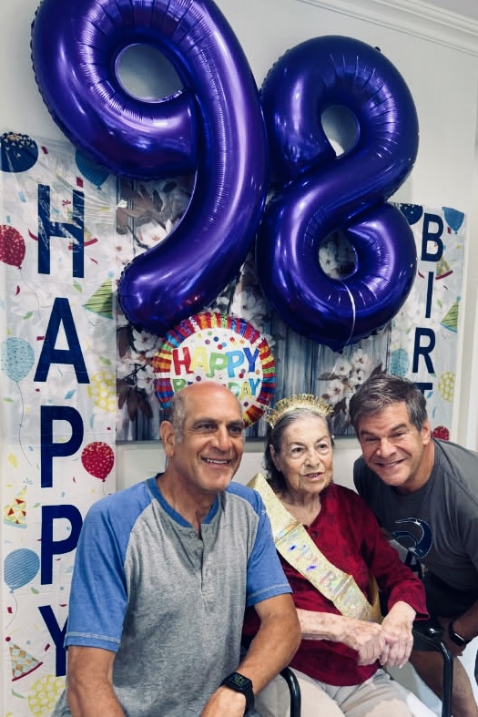 Celebrating a Special 98th Birthday at Home