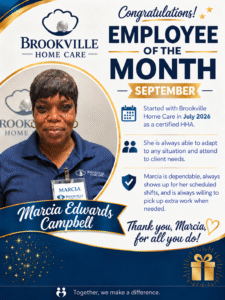 Celebrating Marcia Edwards Campbell for her dedication and care!